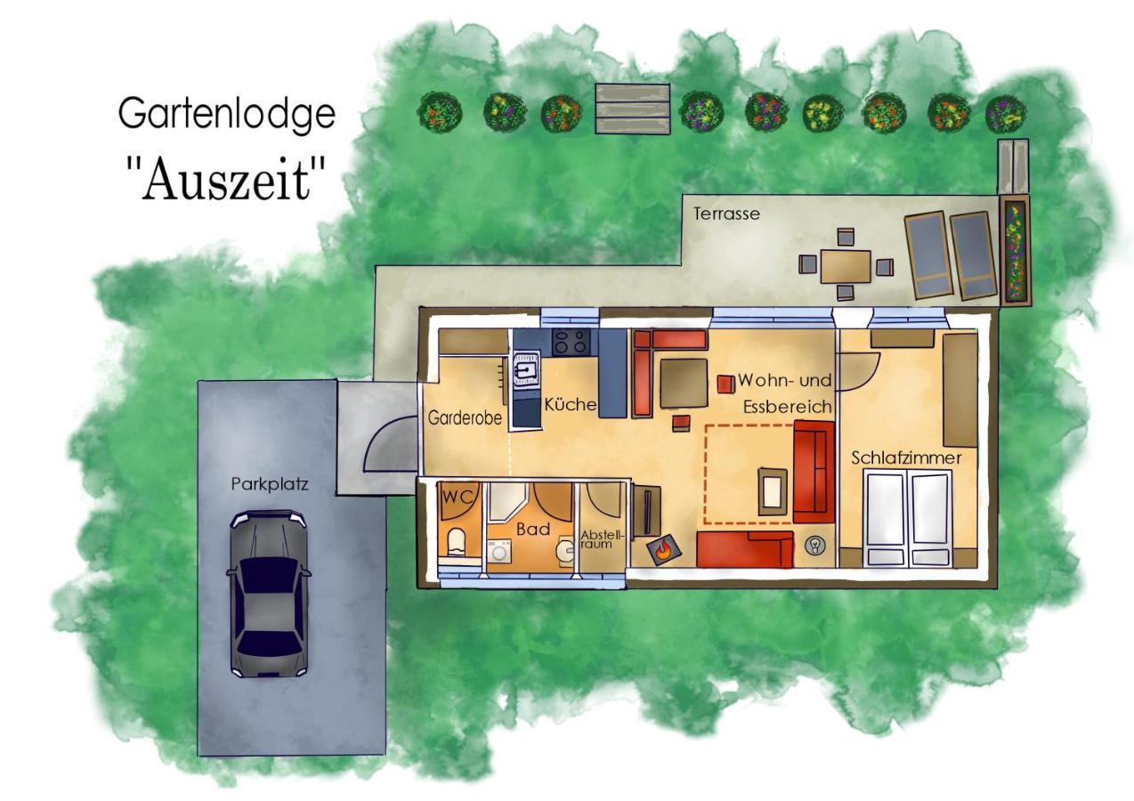 Gartenlodge Auszeit Нёч Экстерьер фото